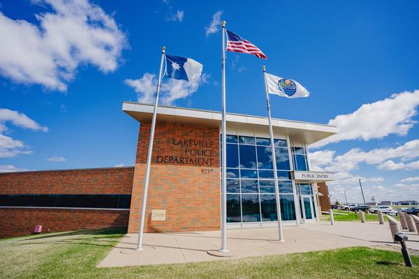 Example photo from project: Lakeville Police Center